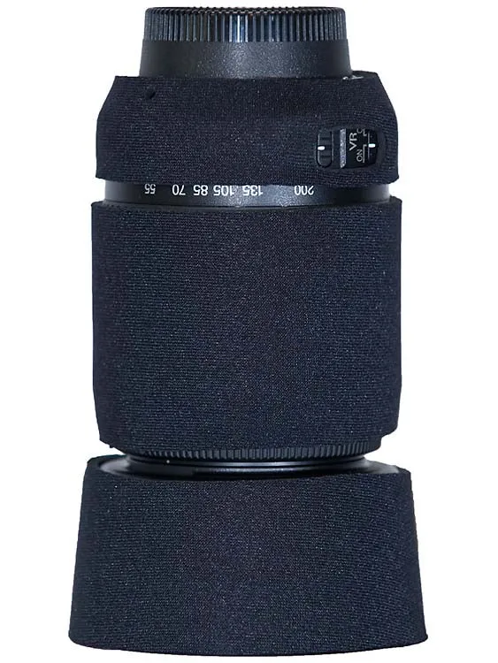LensCoat Nikon 55-200mm f/4-5.6G ED AF-S VR DX copertura nera
