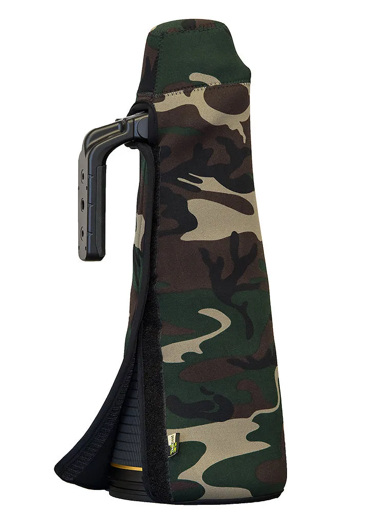 LensCoat TravelCoat Nikon 600 FL VR Custodia Nera senza Paraluce