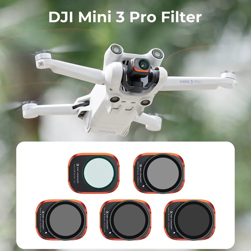 Concept Mini 3 Pro Kit Filtri Drone 5 Pezzi ND/PL