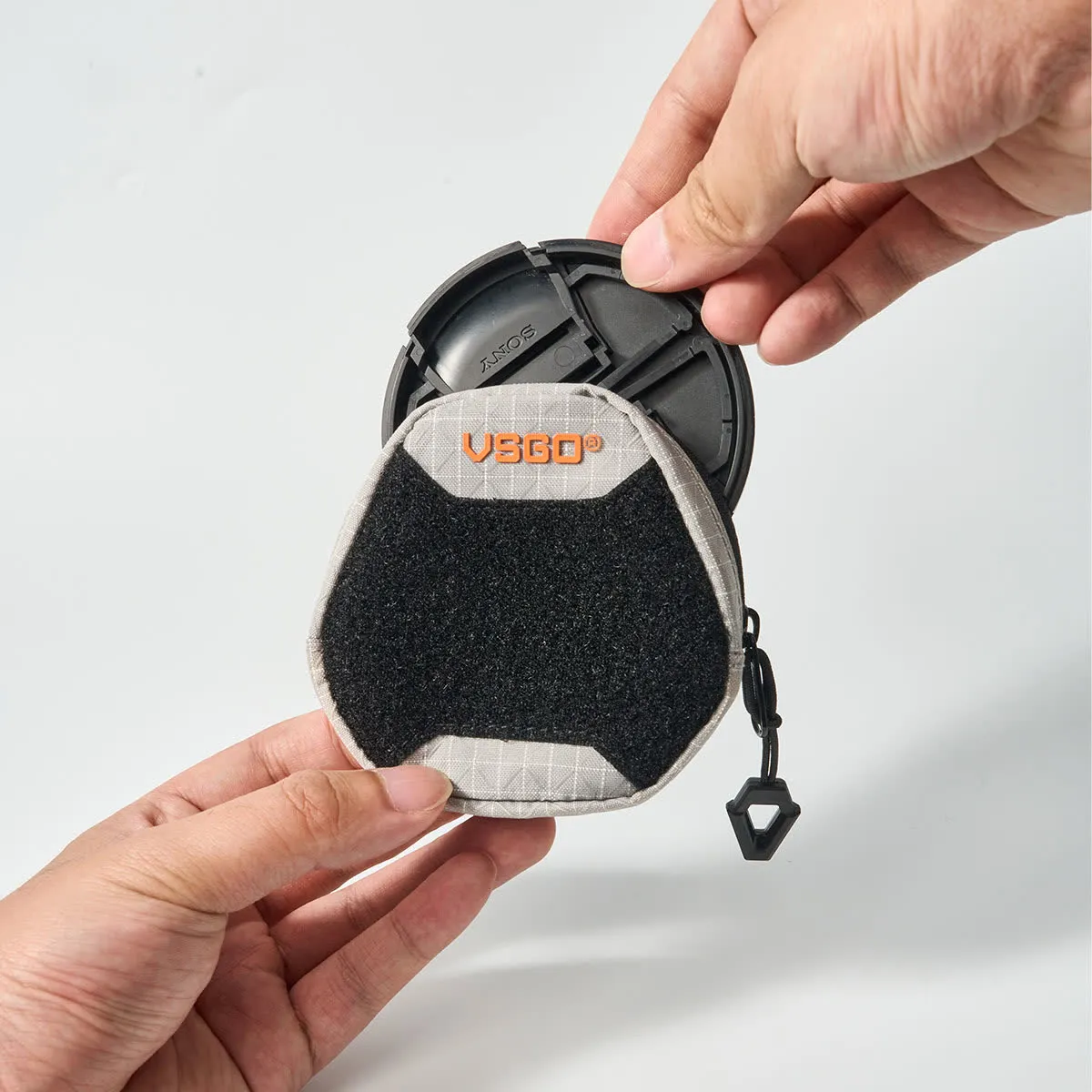 VSGO Black Snipe Pouch EDC Nero 9,4 cm Dyneema