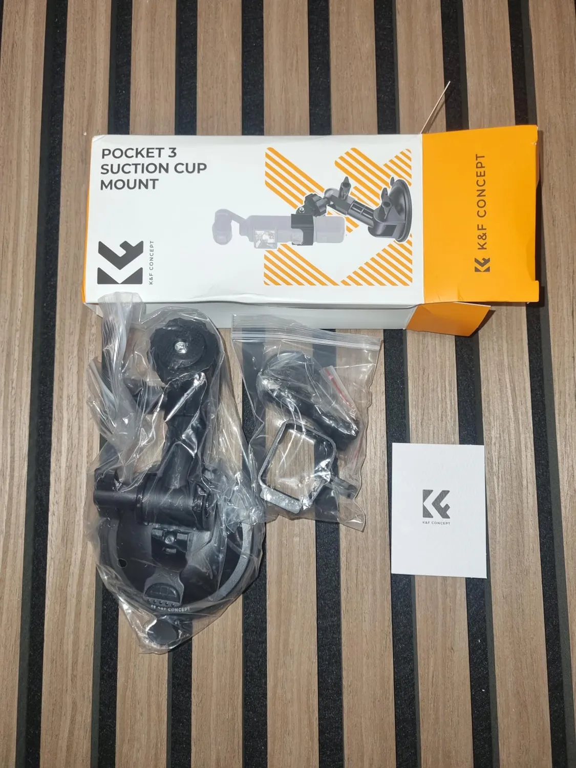 K&F Concept Supporto a Ventosa per Osmo Pocket 3 85 mm