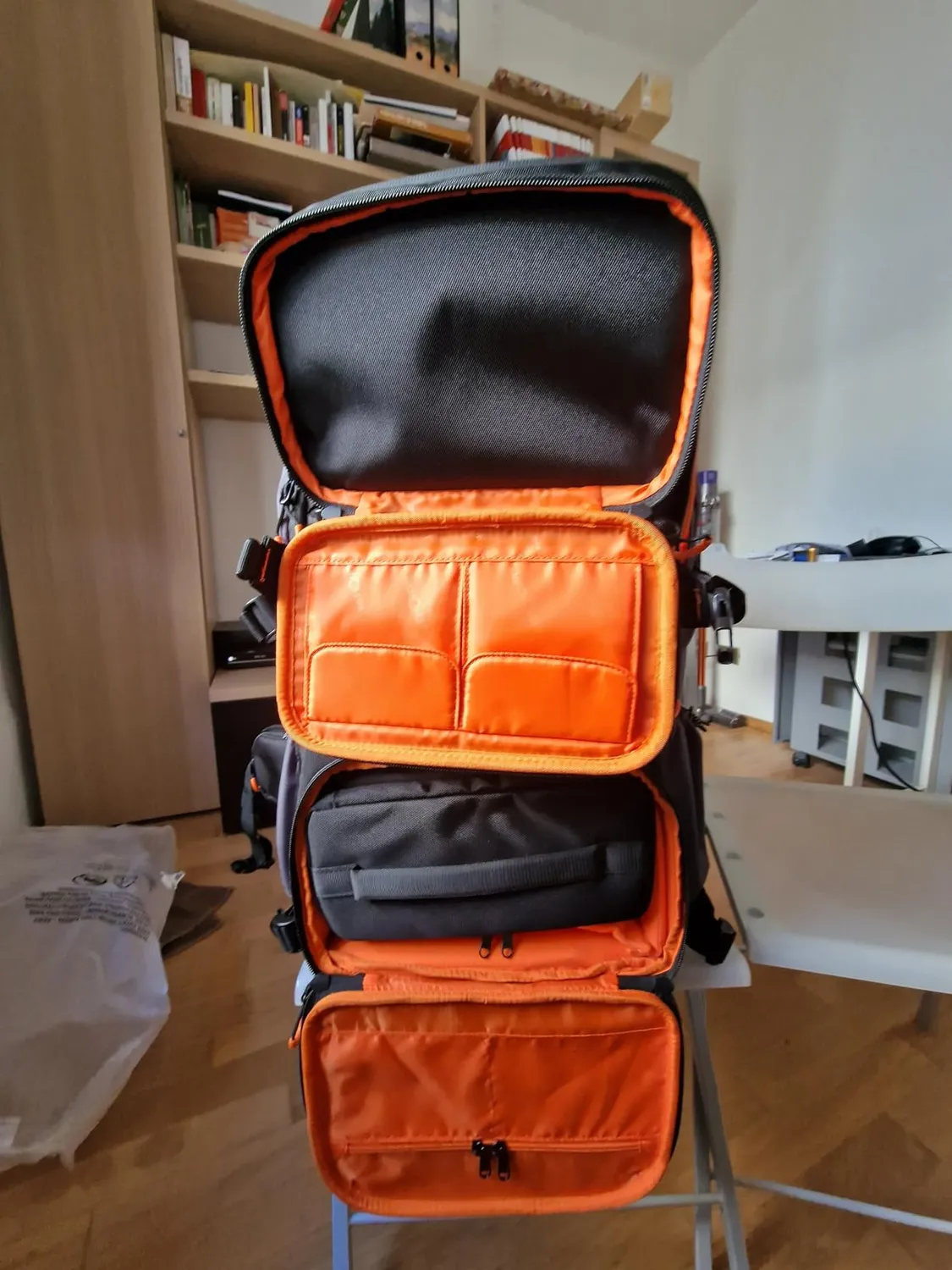 K&F Concept zaino fotocamera 32L 15,6" nero professionale