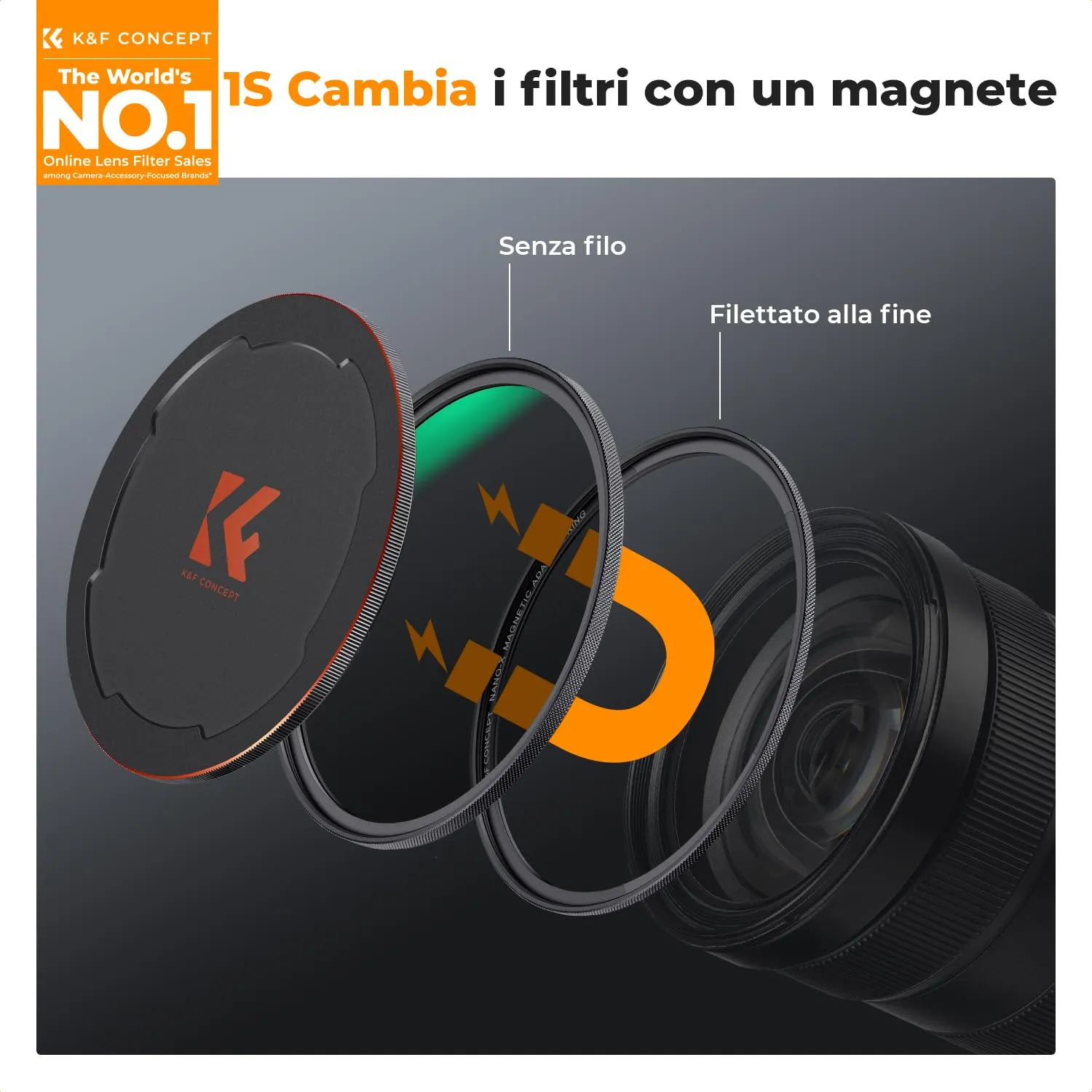 K&F Concept Nano-Xcel 67mm filtro Black Mist 1/4