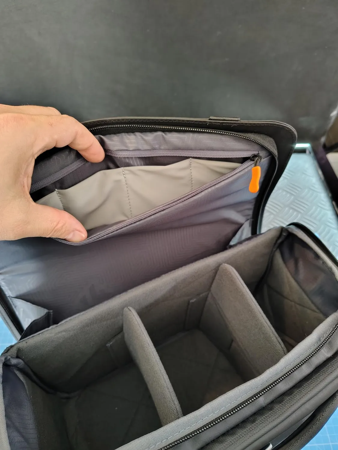K&F Concept borsa fotografica impermeabile laptop 13" tracolla