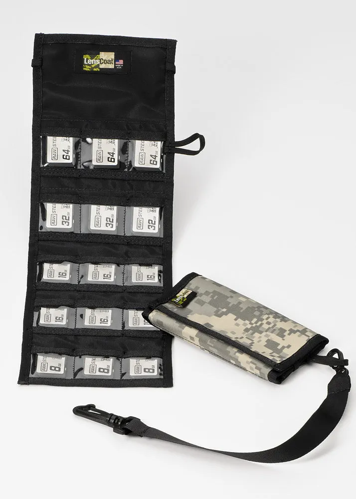 LensCoat Memory Wallet SD15 portaschede SD nero 15 posti