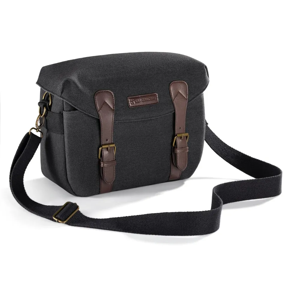 K&F Concept borsa fotocamera tracolla vintage impermeabile