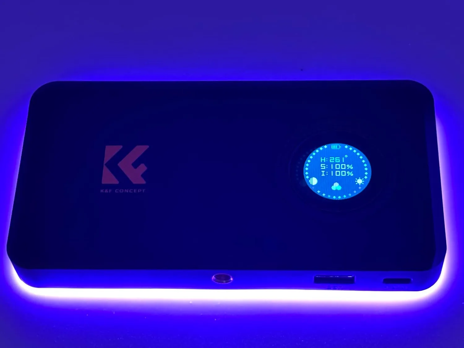 K&F Concept 135 LED luce video RGB 5000mAh CRI 95+