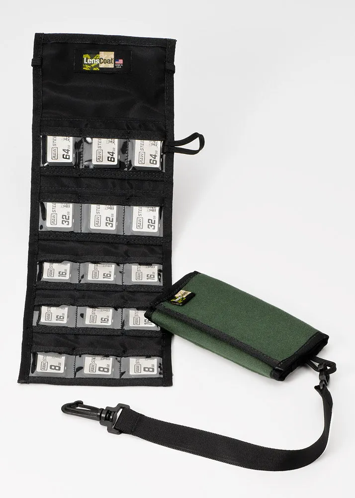 LensCoat Memory Wallet SD15 portaschede SD nero 15 posti