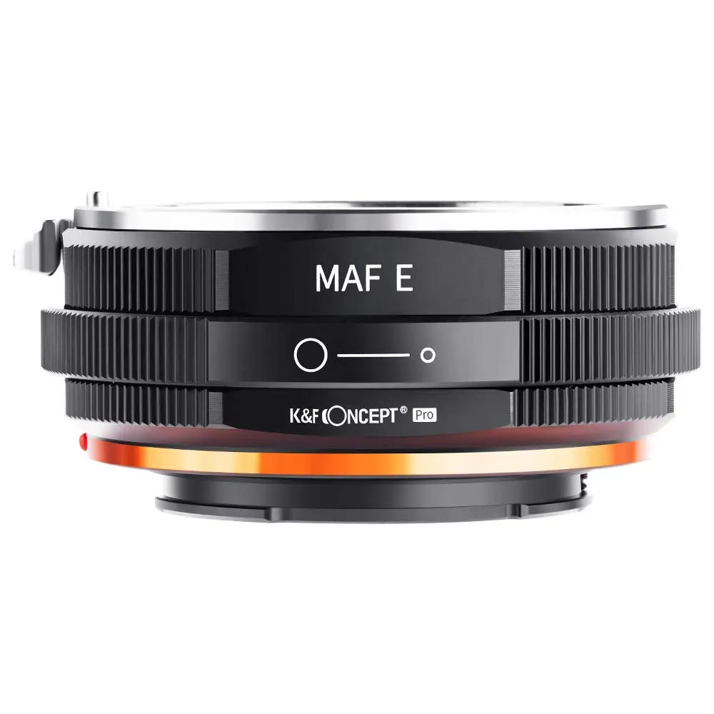 K&F Concept adattatore Minolta AF-Sony E anello mirrorless