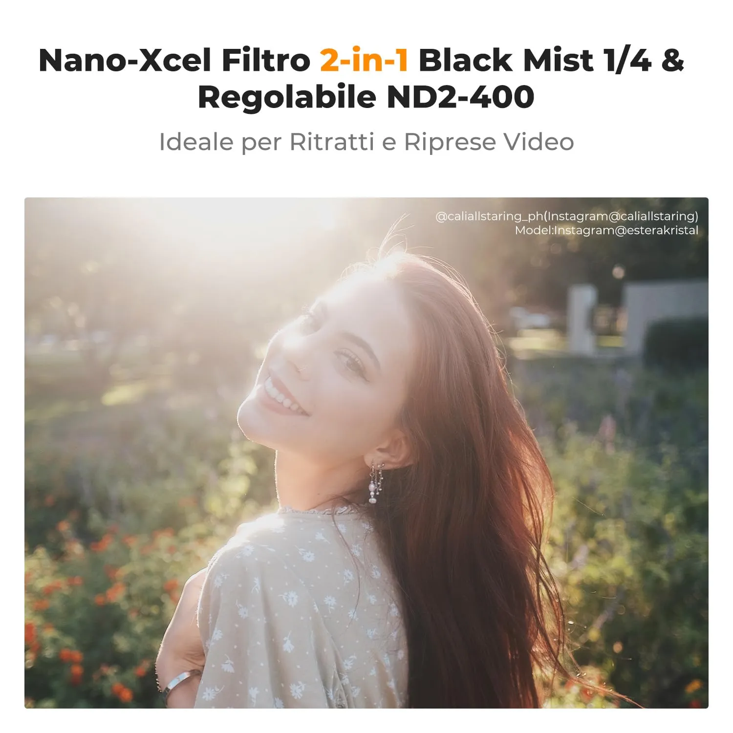 Concept Nano-Xcel Filtro ND2-400 Black Mist 1/4 82mm