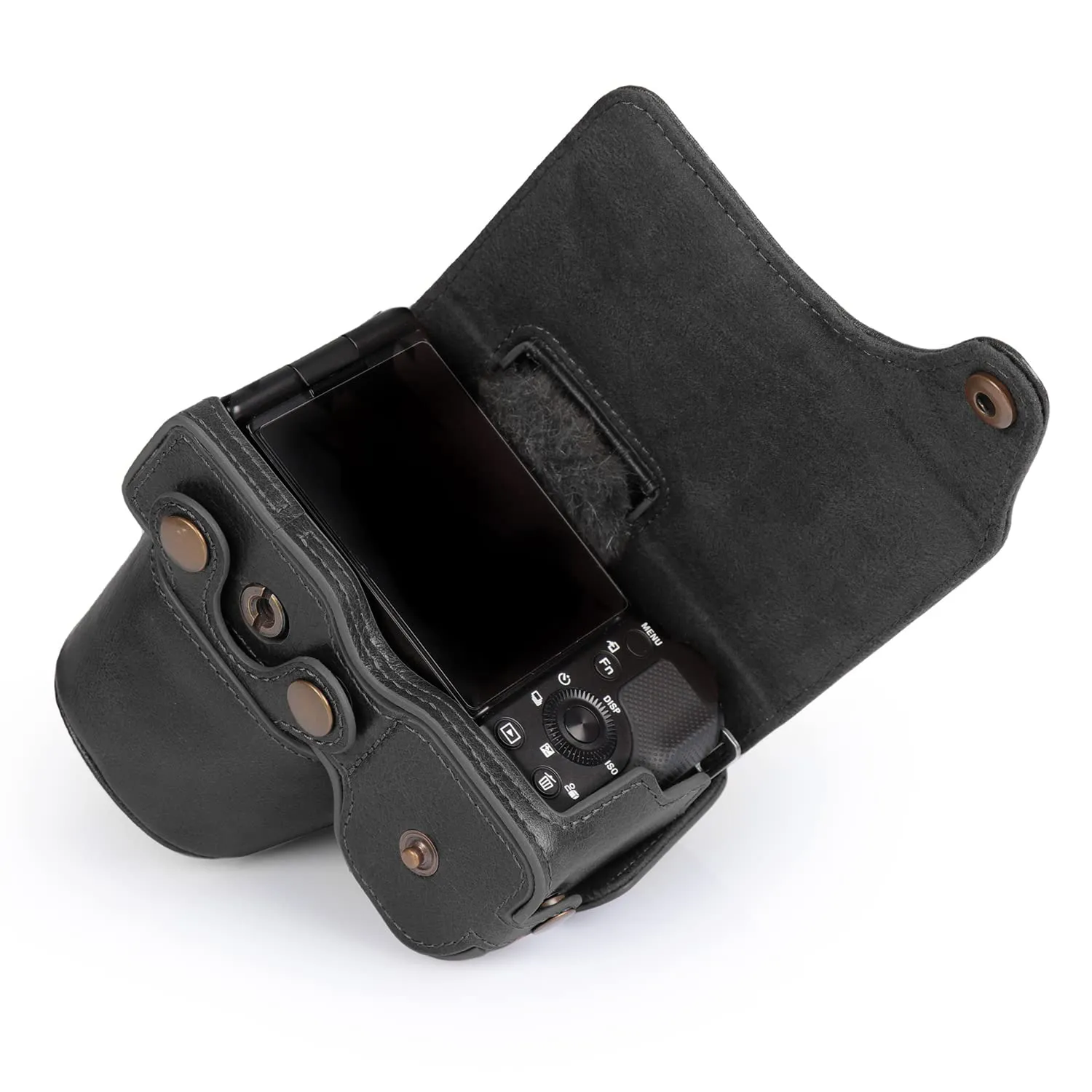 MegaGear MG2006 Ever Ready custodia ZV-E10 16-50mm nera