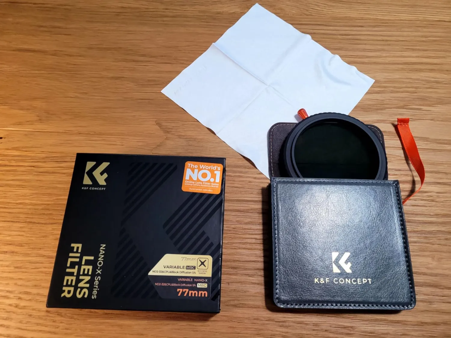 K&F Concept Nano-Xcel Filtro ND2-32 CPL Black Mist 1/4 67mm