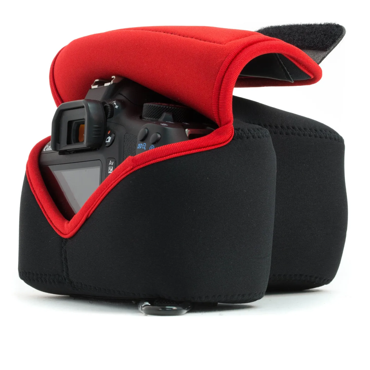 MegaGear MG1057 Custodia Neoprene Canon 200D 100D Nera