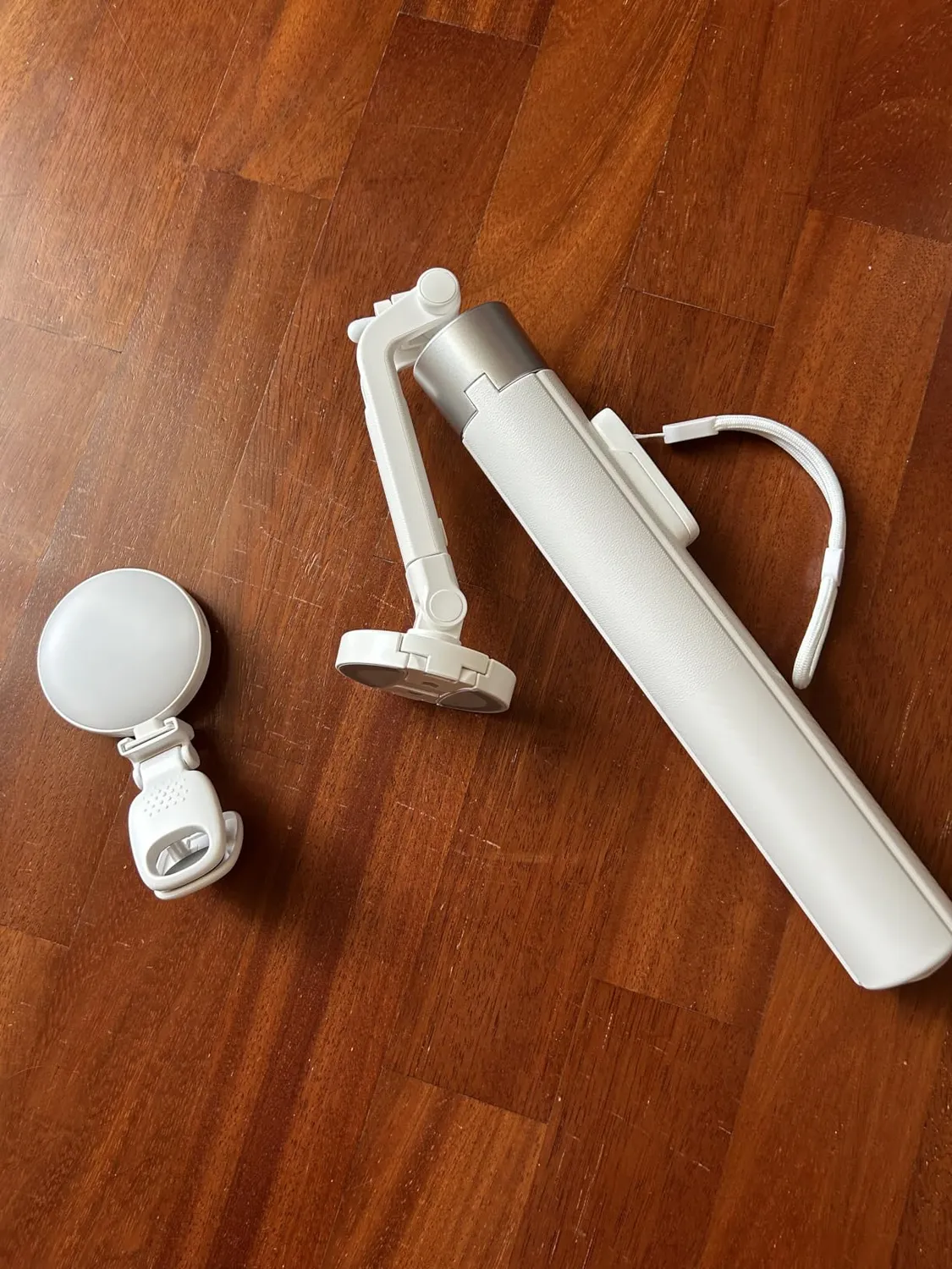 Concept 180cm Treppiede Selfie Bianco con Luce Bluetooth