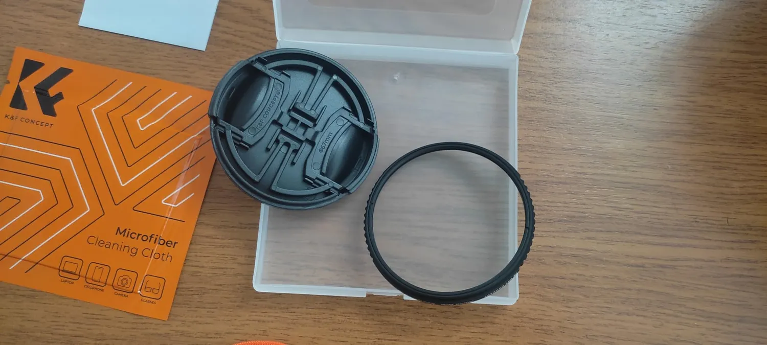 K&F Concept Nano-Klear Black Mist 1/8 Filtro 67mm Diffusione