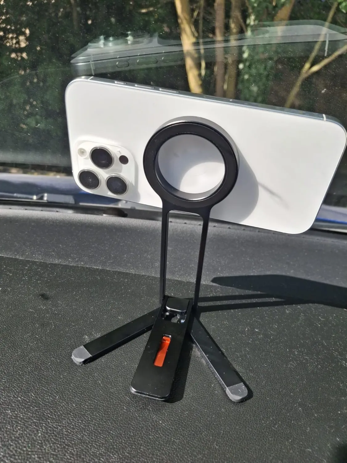 K&F Concept Mini Treppiede Magnetico Smartphone Nero MagSafe