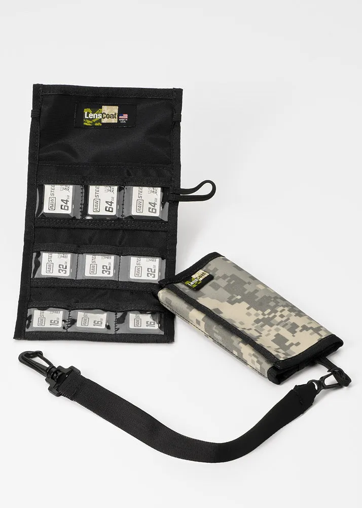 LensCoat Memory Wallet SD9 porta schede SD nero 9 posti