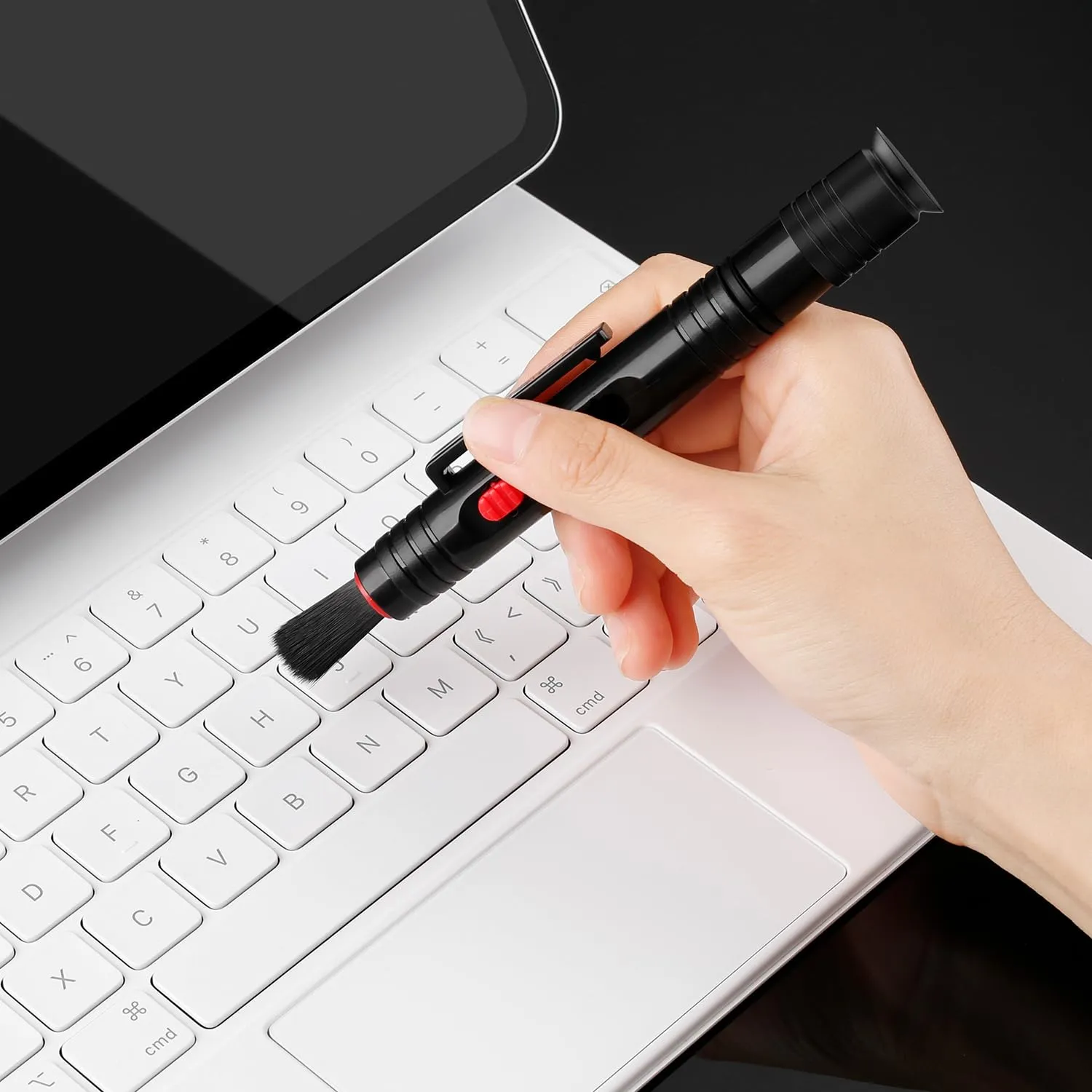 K&F Concept Penna Pulizia Lenti Carbonio spazzola