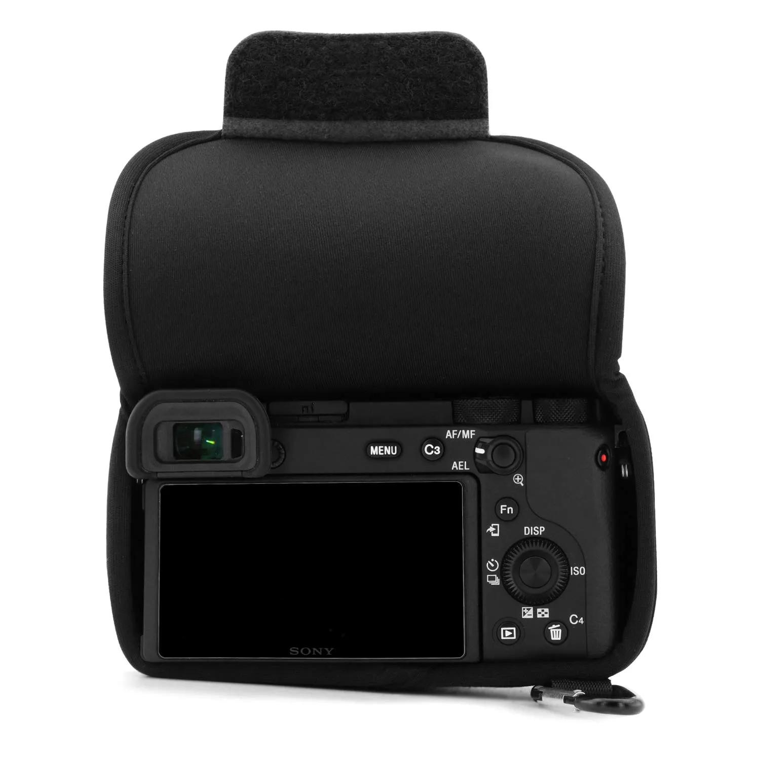 MegaGear MG1866 Custodia Neoprene Sony A6600 Nero