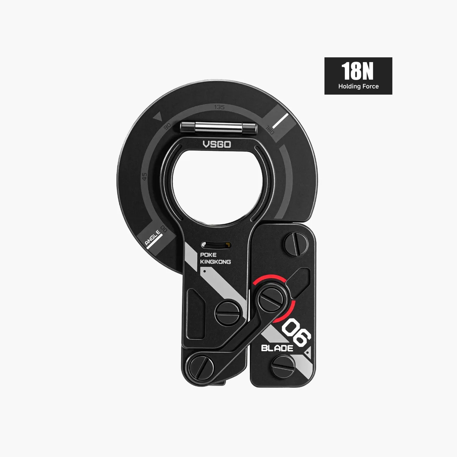 VSGO supporto magnetico telefono nero ultrasottile 7 mm