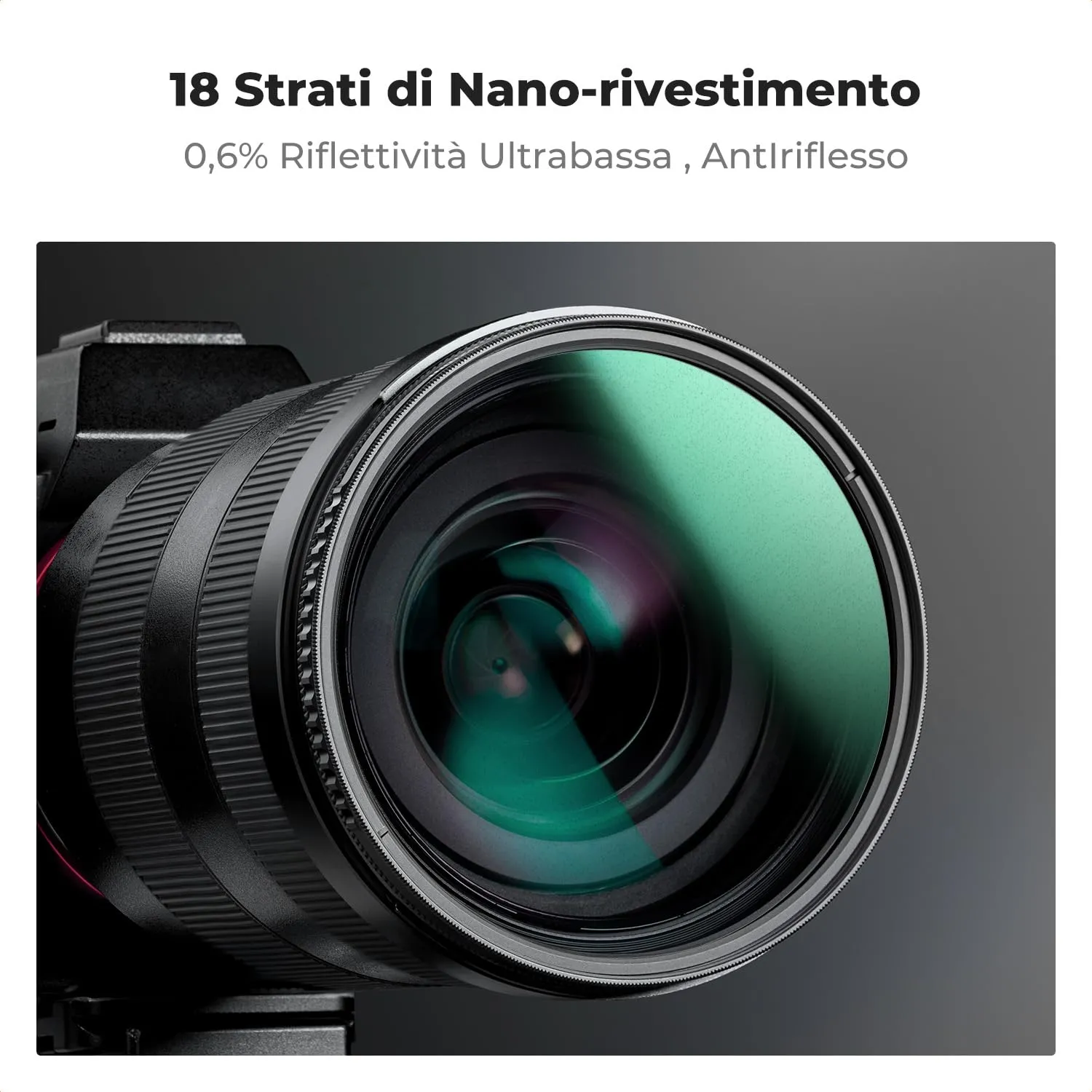 K&F Concept Filtro 67mm Black-Mist 1/4 CPL 2 in 1 Nano
