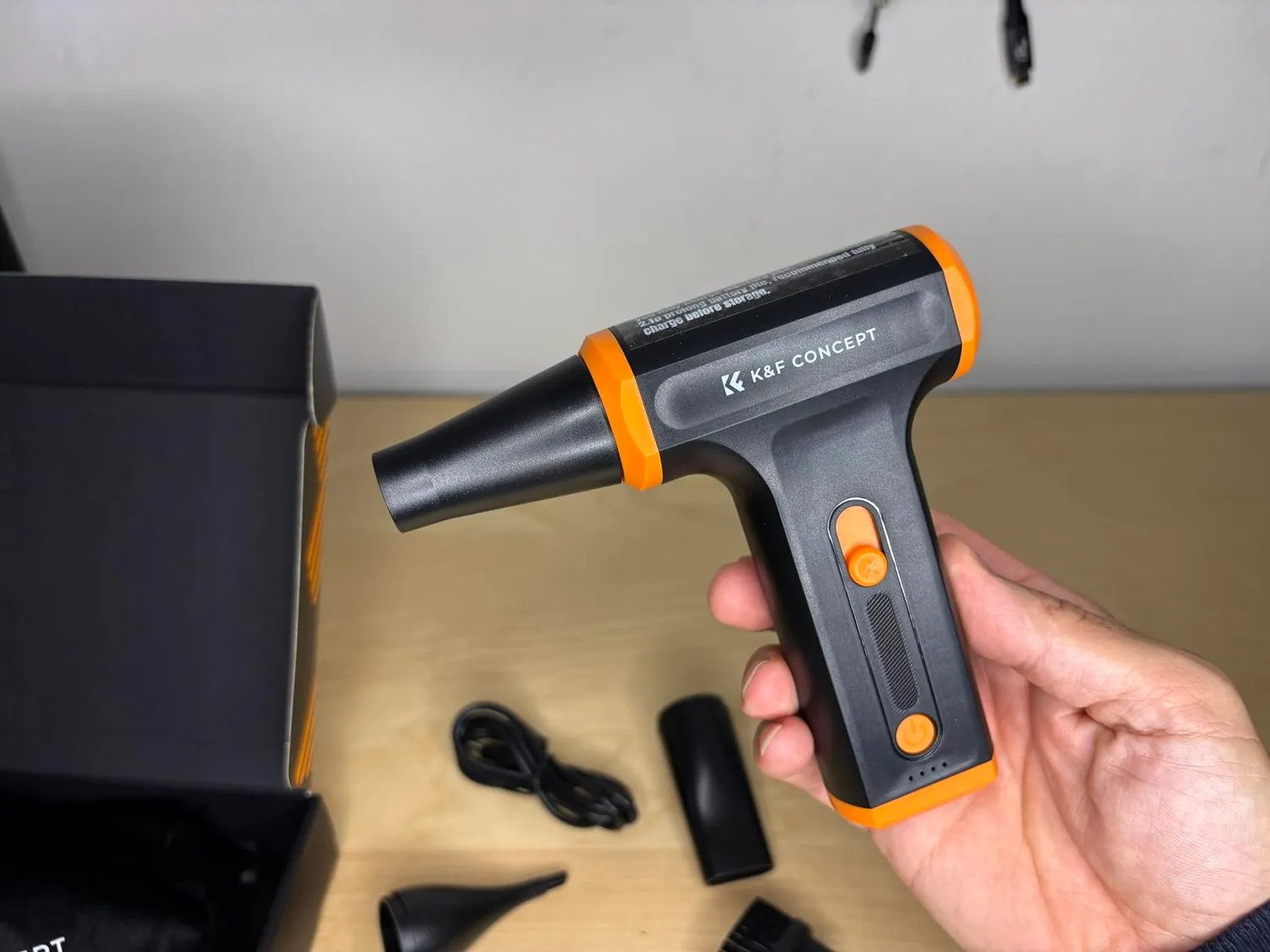 K&F Concept Mini soffiatore aria compressa elettrica 5000mAh