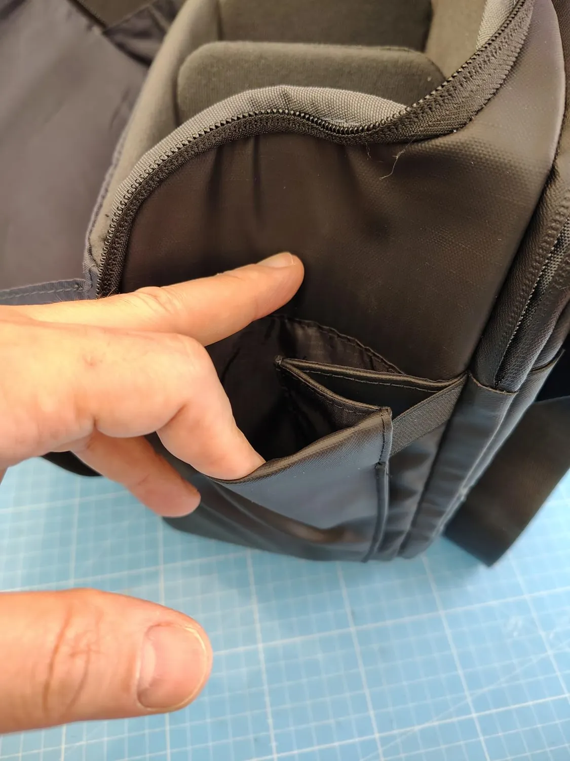 K&F Concept borsa fotografica impermeabile laptop 13" tracolla