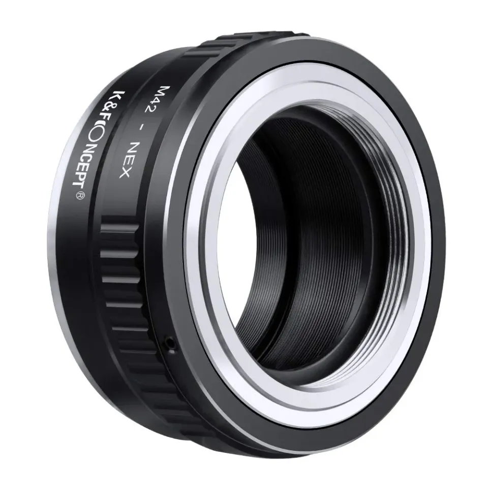 K&F Concept anello adattatore M42-NEX Sony E-mount alluminio
