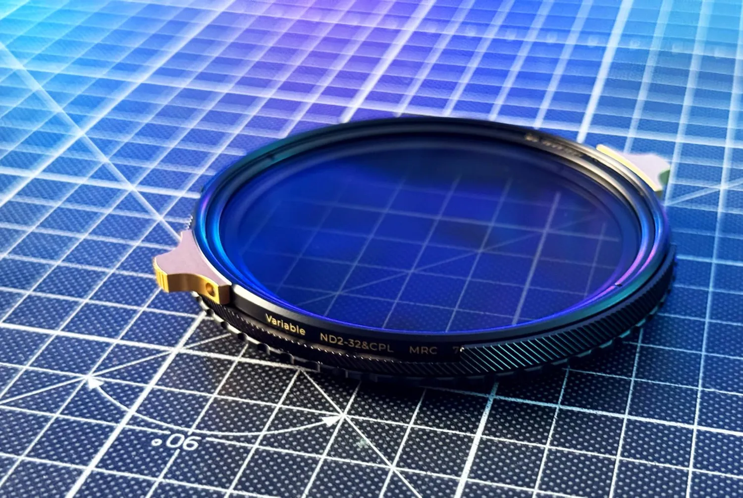 K&F Concept Nano-X PRO filtro variabile ND2-32 CPL 62mm ottone