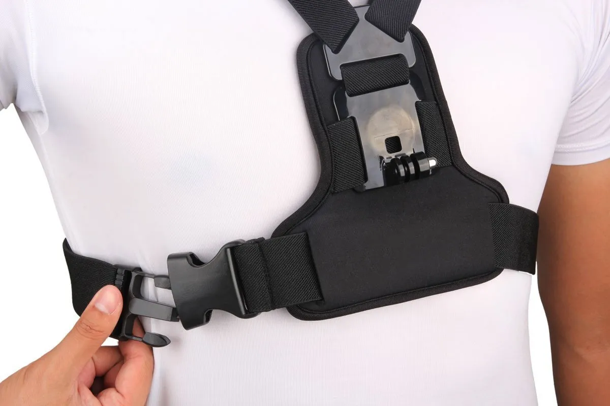 MegaGear cinghia collo spalla GoPro Hero SJ4000 nera