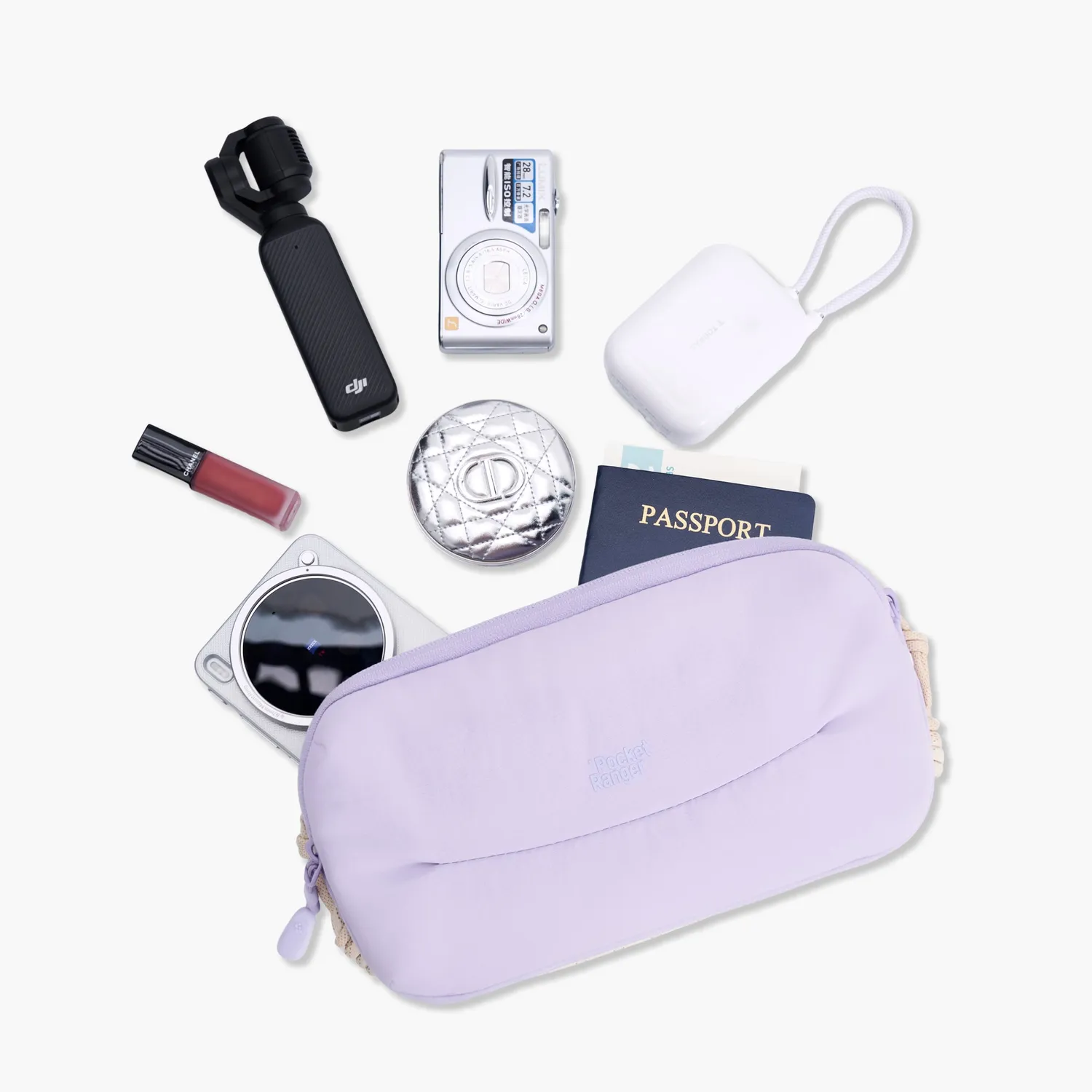 VSGO Pocket Ranger SoTrace tracolla viola 290 g YKK