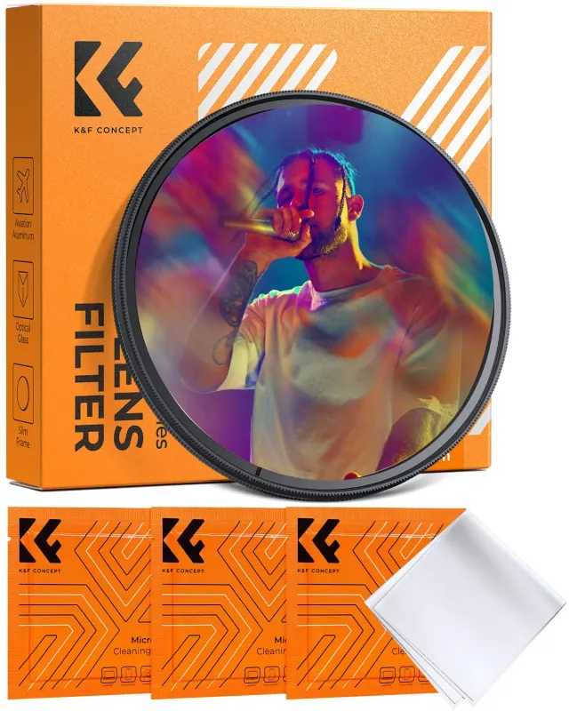 K&F Concept Nano Filtro Prisma Bilaterale 82mm