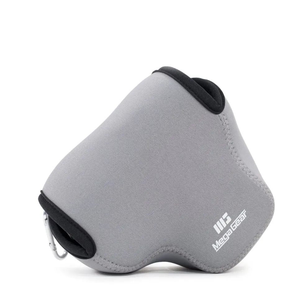 MegaGear MG628 Custodia Neoprene Panasonic FZ300 grigio