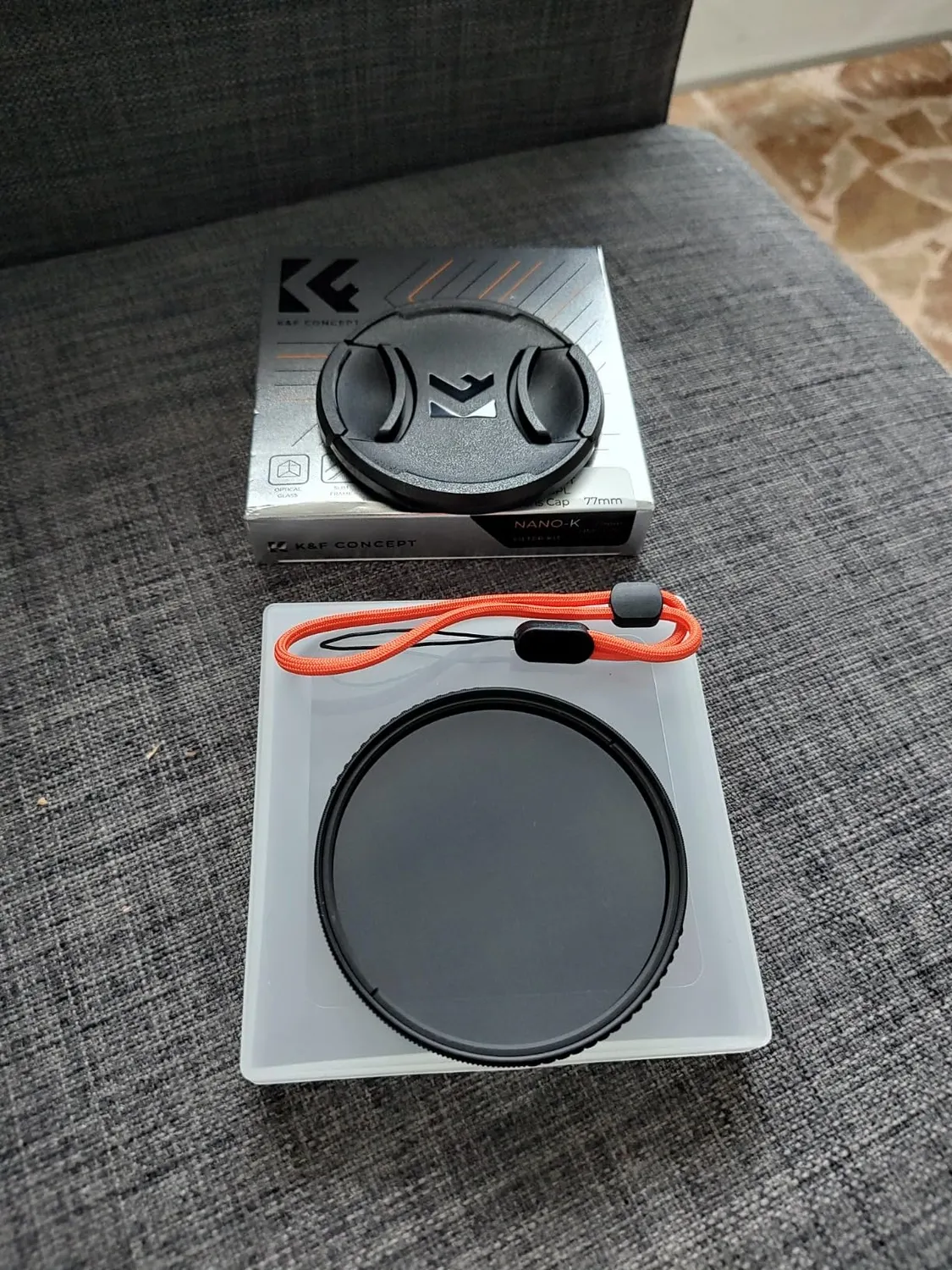 K&F Concept Nano-Klear 82mm filtro CPL polarizzatore