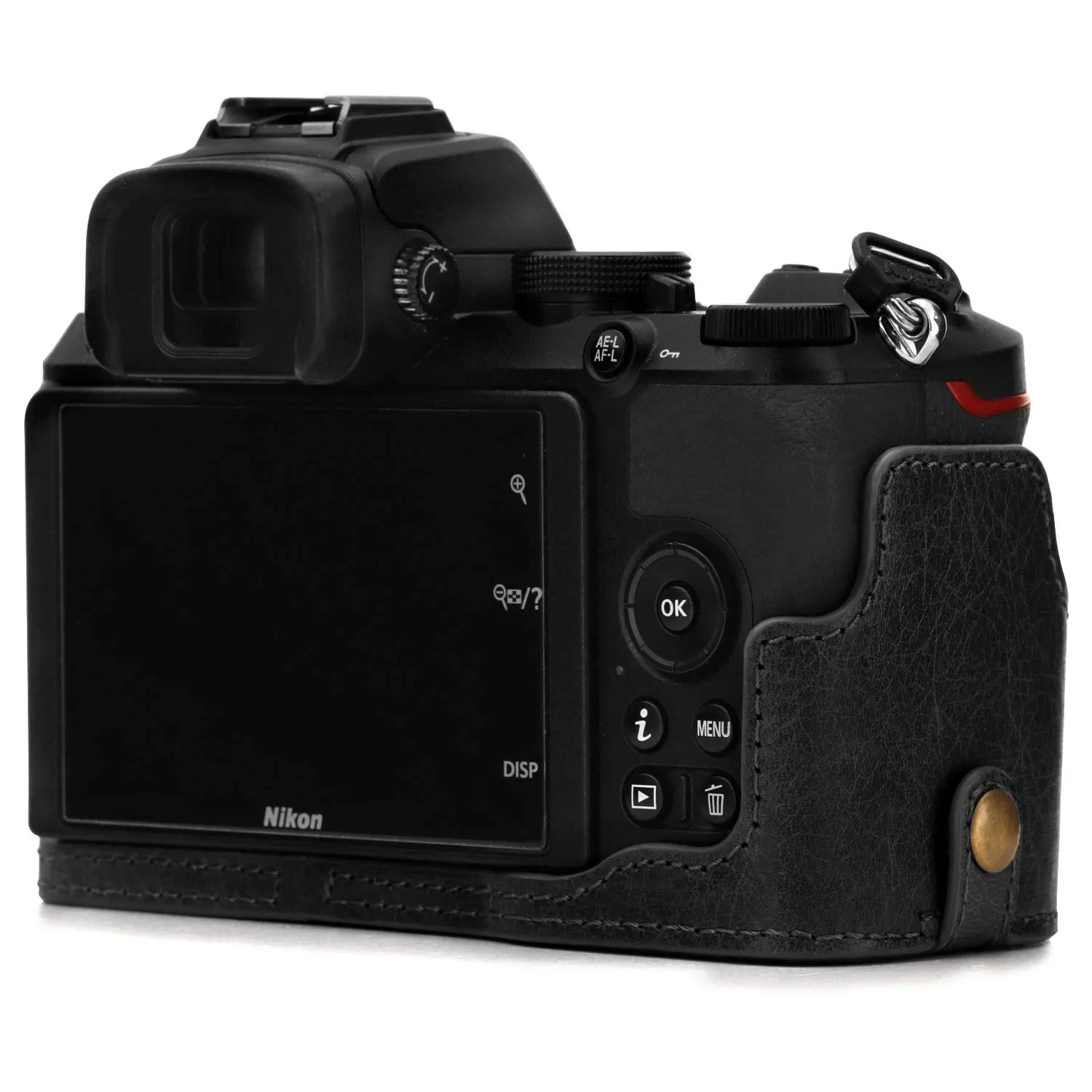MegaGear Nikon Z50 MG1811 custodia pelle nera ever ready