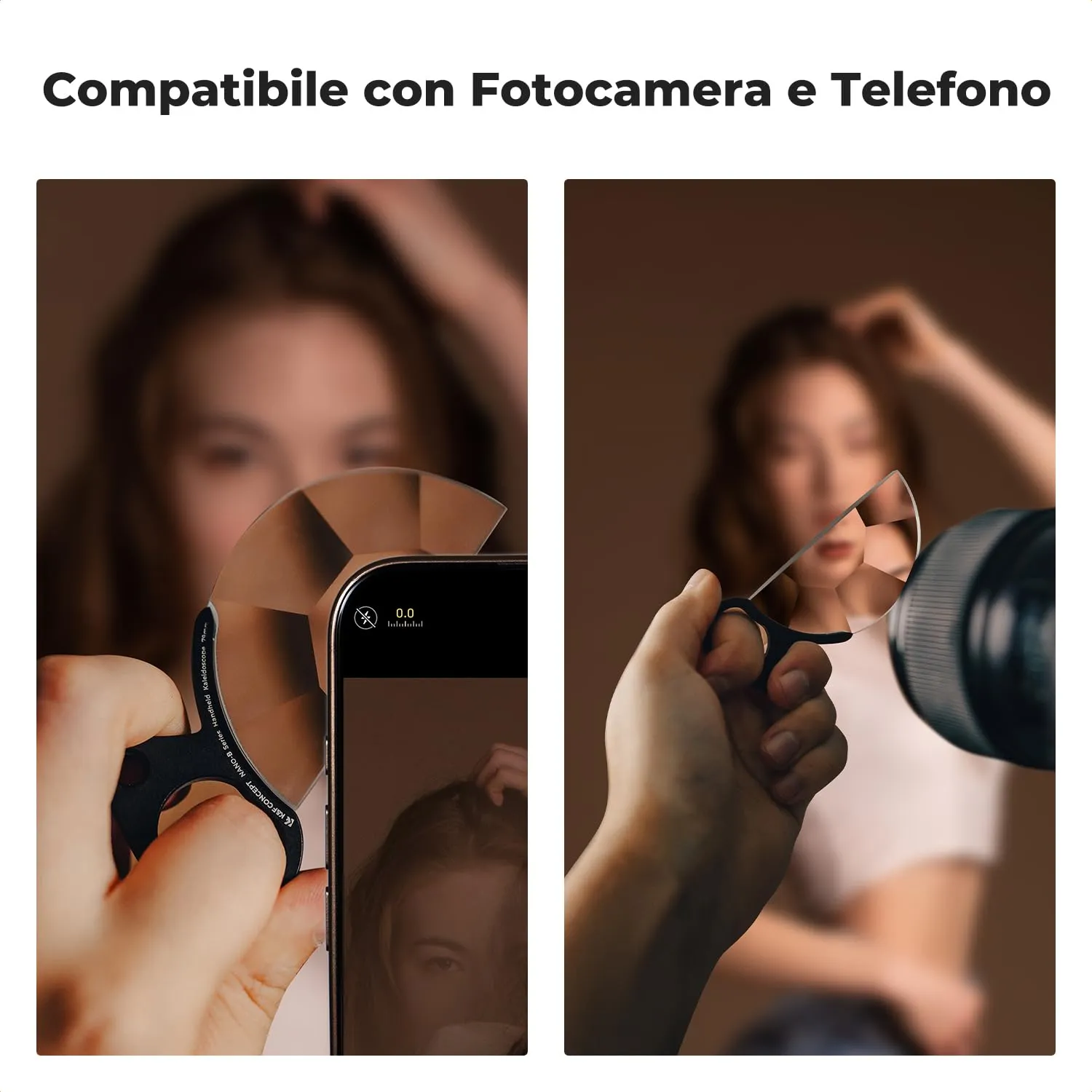 K&F Concept Nano-Basic Filtro Prisma Caleidoscopio 79mm vetro