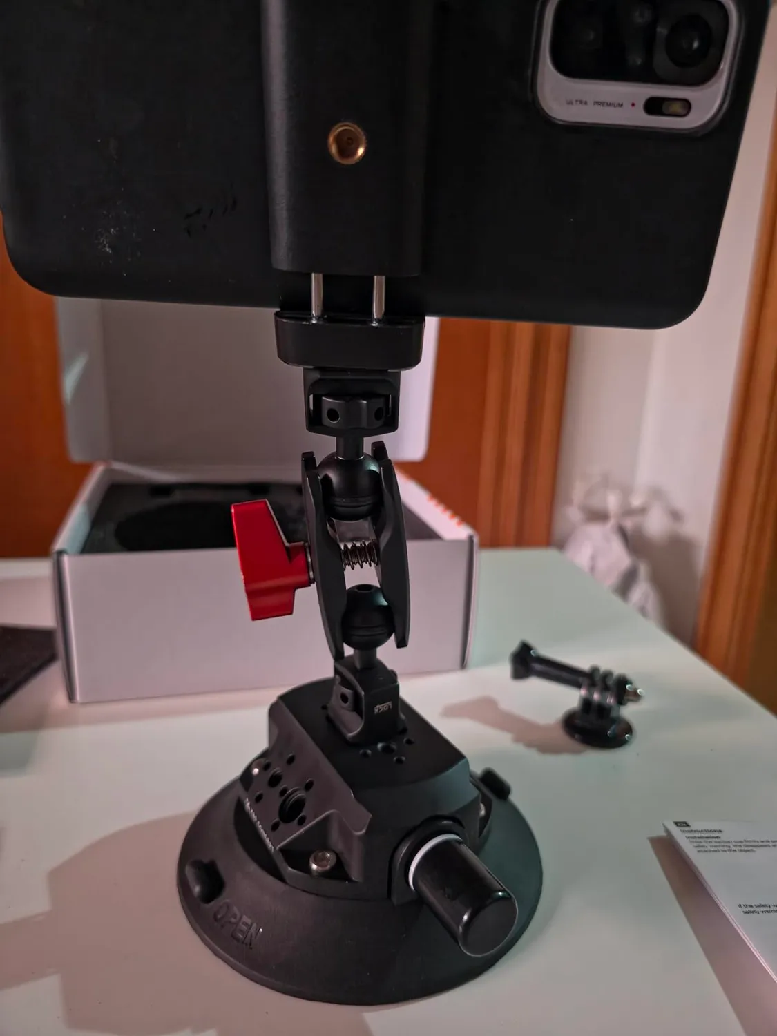 K&F Concept MS45 ventosa 4,5" braccio magico auto