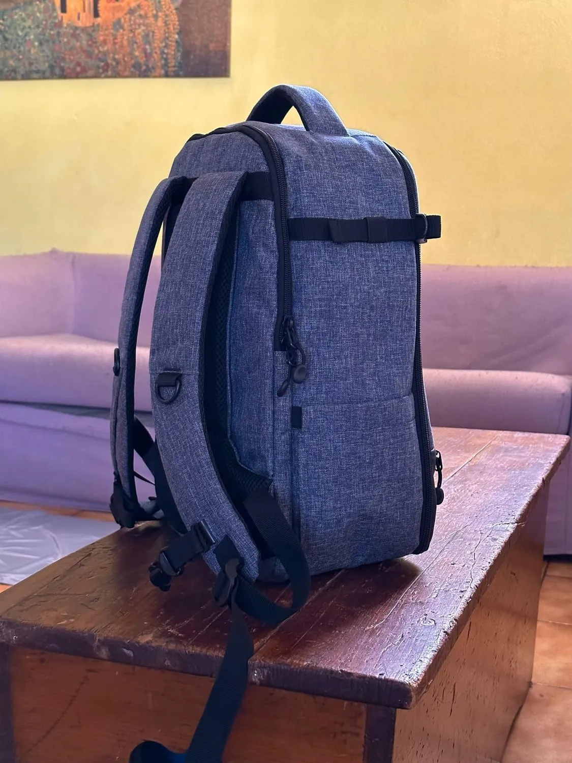 K&F Concept 019V1 zaino fotografico 17L grigio laptop