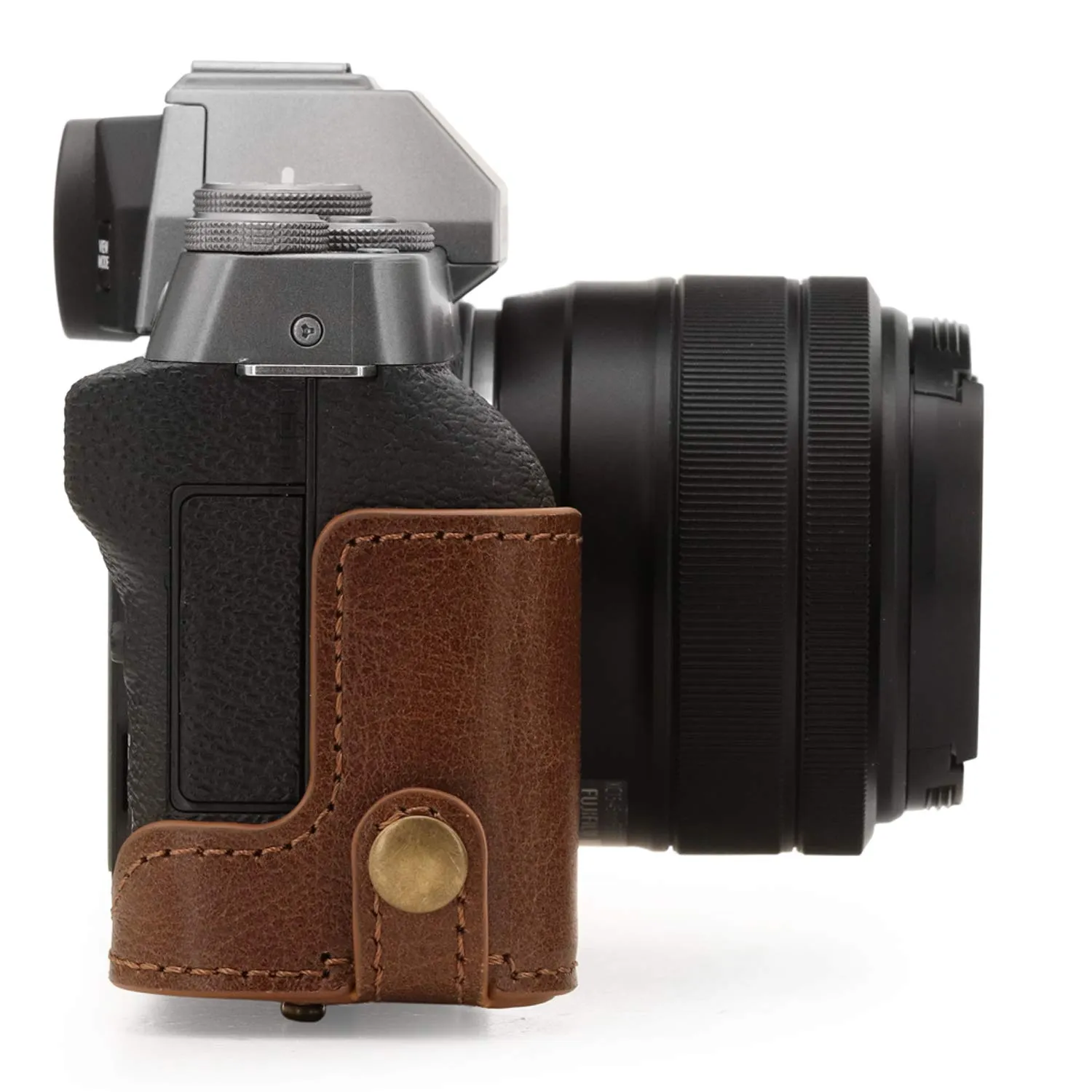 MegaGear MG1884 Ever Ready Custodia pelle Fujifilm X-T200 marrone