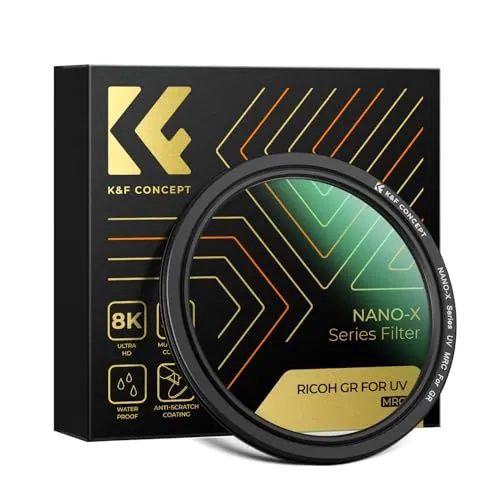 K&F Concept Filtro Protettivo UV Ricoh GR MCUV