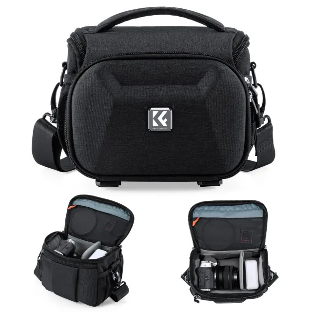 K&F Concept Borsa Fotografica EVA Rigida 24x15x18 Impermeabile