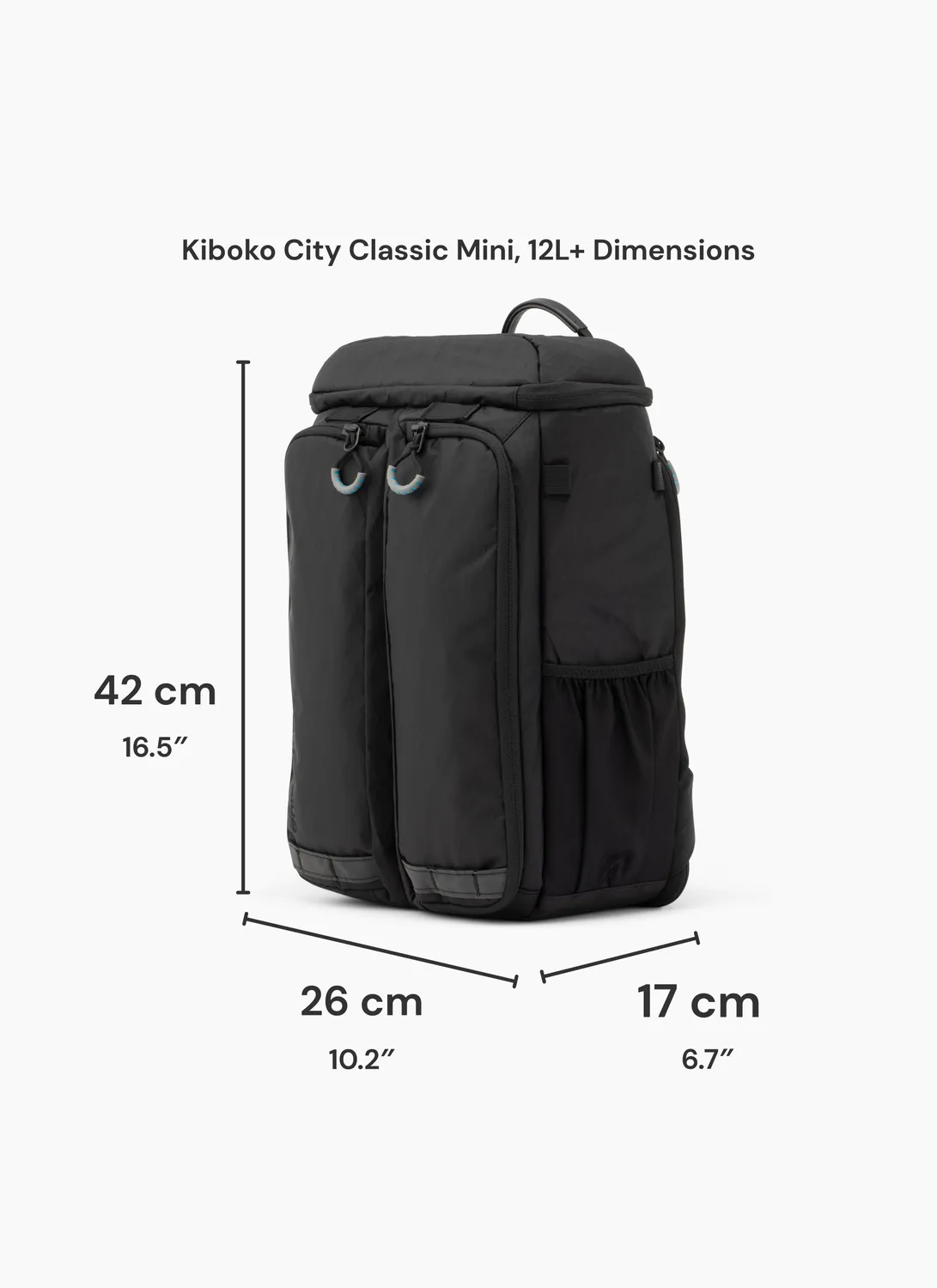 Gura Gear Kiboko City Mini 12L+ zainetto foto leggero