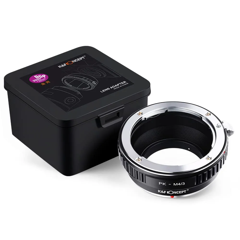 K&F Concept adattatore Pentax K-PK a Micro 4/3 manuale