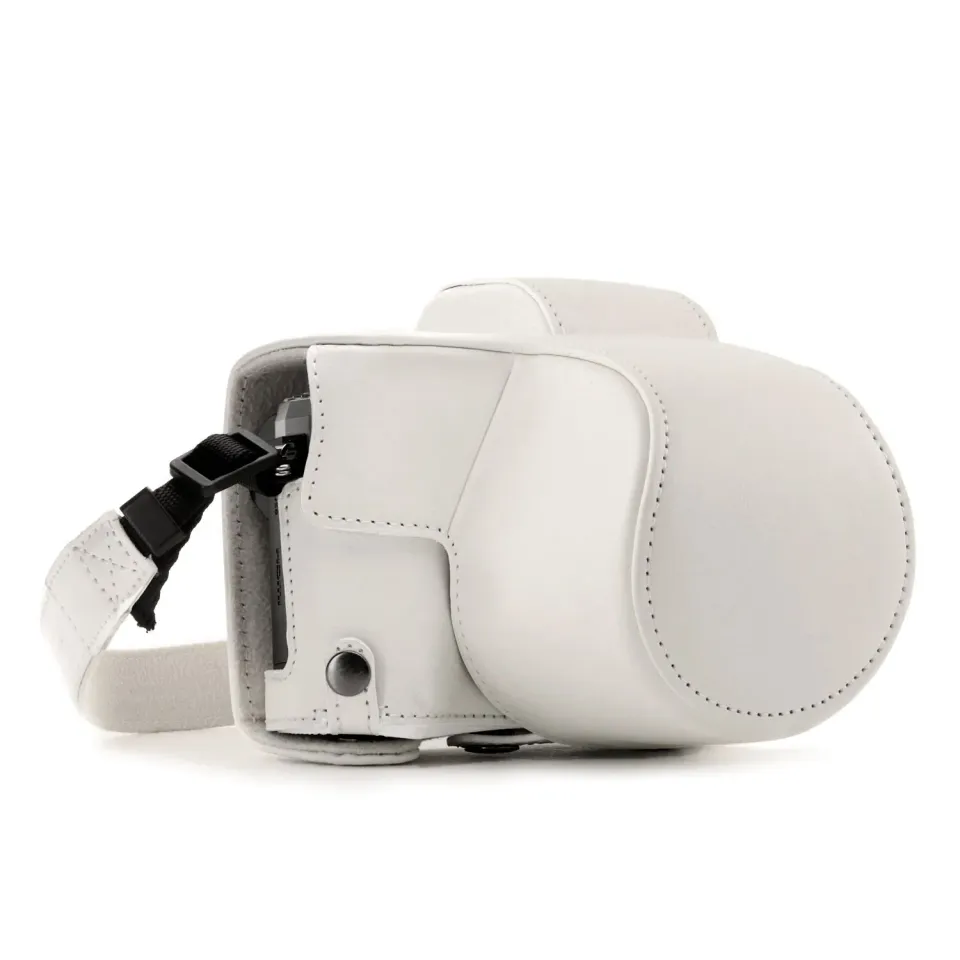 MegaGear Ever Ready Olympus OM-D E-M10 Mark III custodia bianca