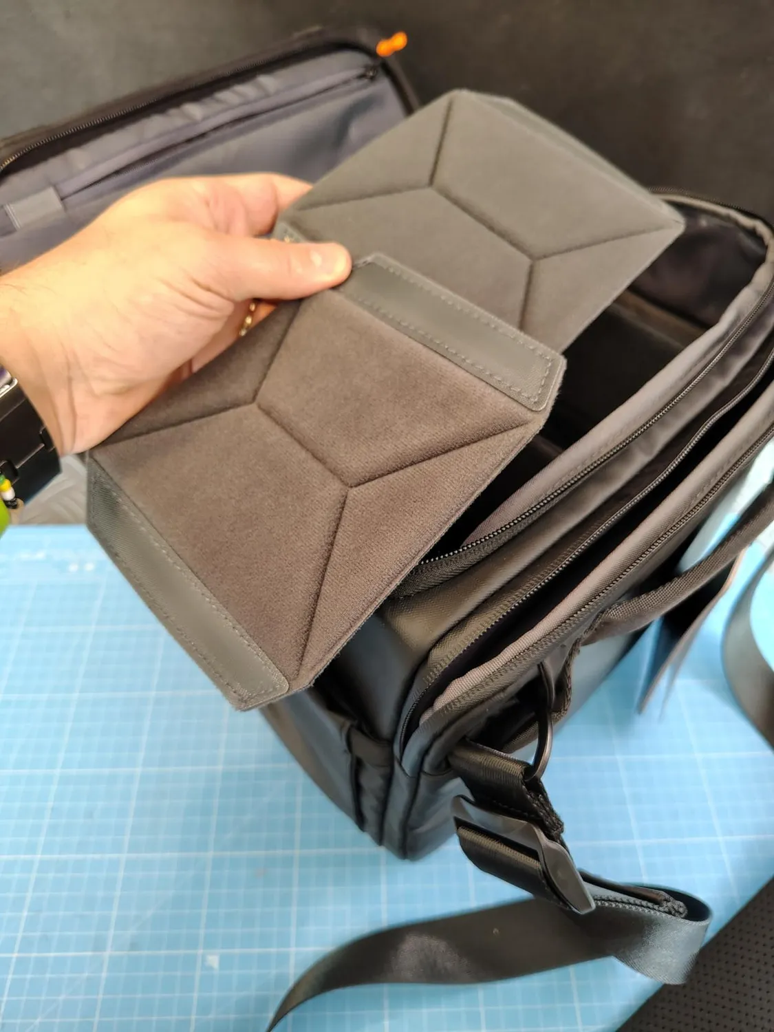 K&F Concept borsa fotografica impermeabile laptop 13" tracolla