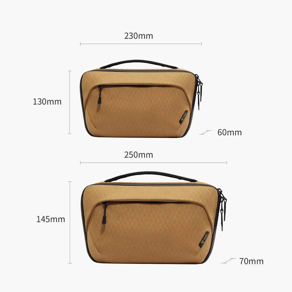 VSGO organizer elettronico da viaggio misura S nero idrorepellente