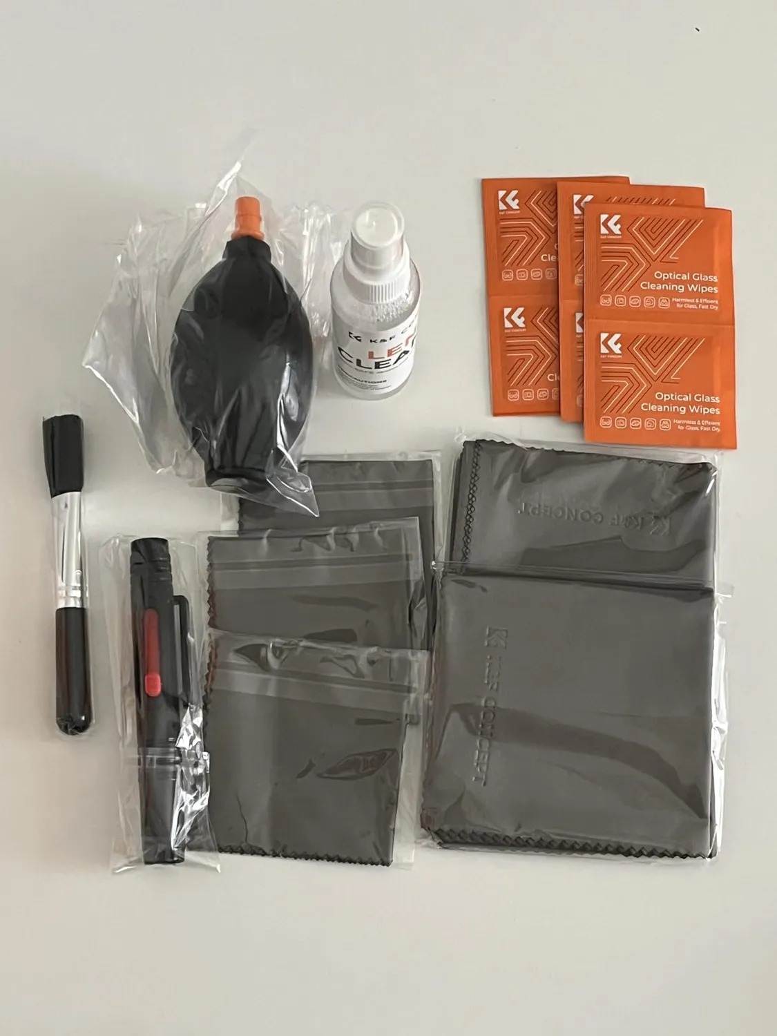 K&F Concept kit pulizia fotocamera 15in1 lenti