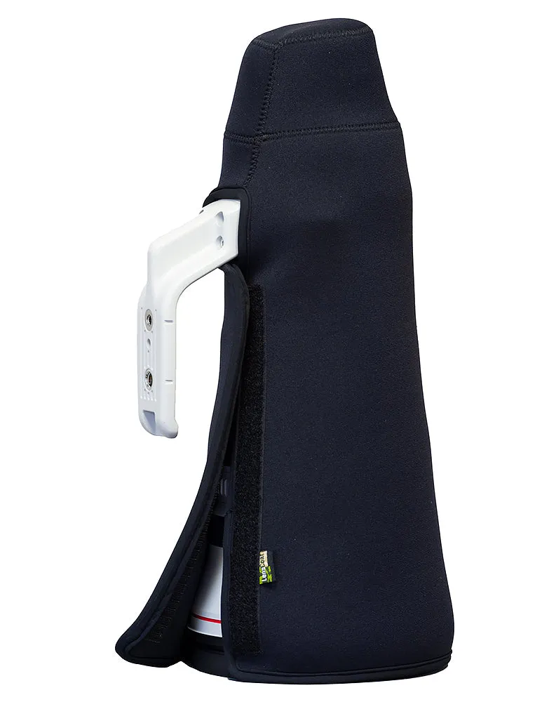 Lenscoat TravelCoat Canon RF 400 f/2.8 IS custodia nera neoprene