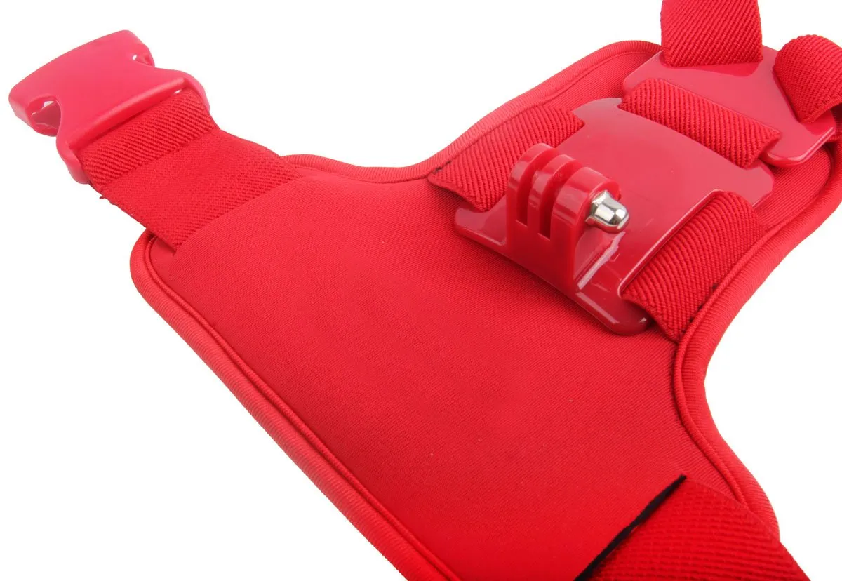 MegaGear GoPro fascia toracica pettorina sport rossa