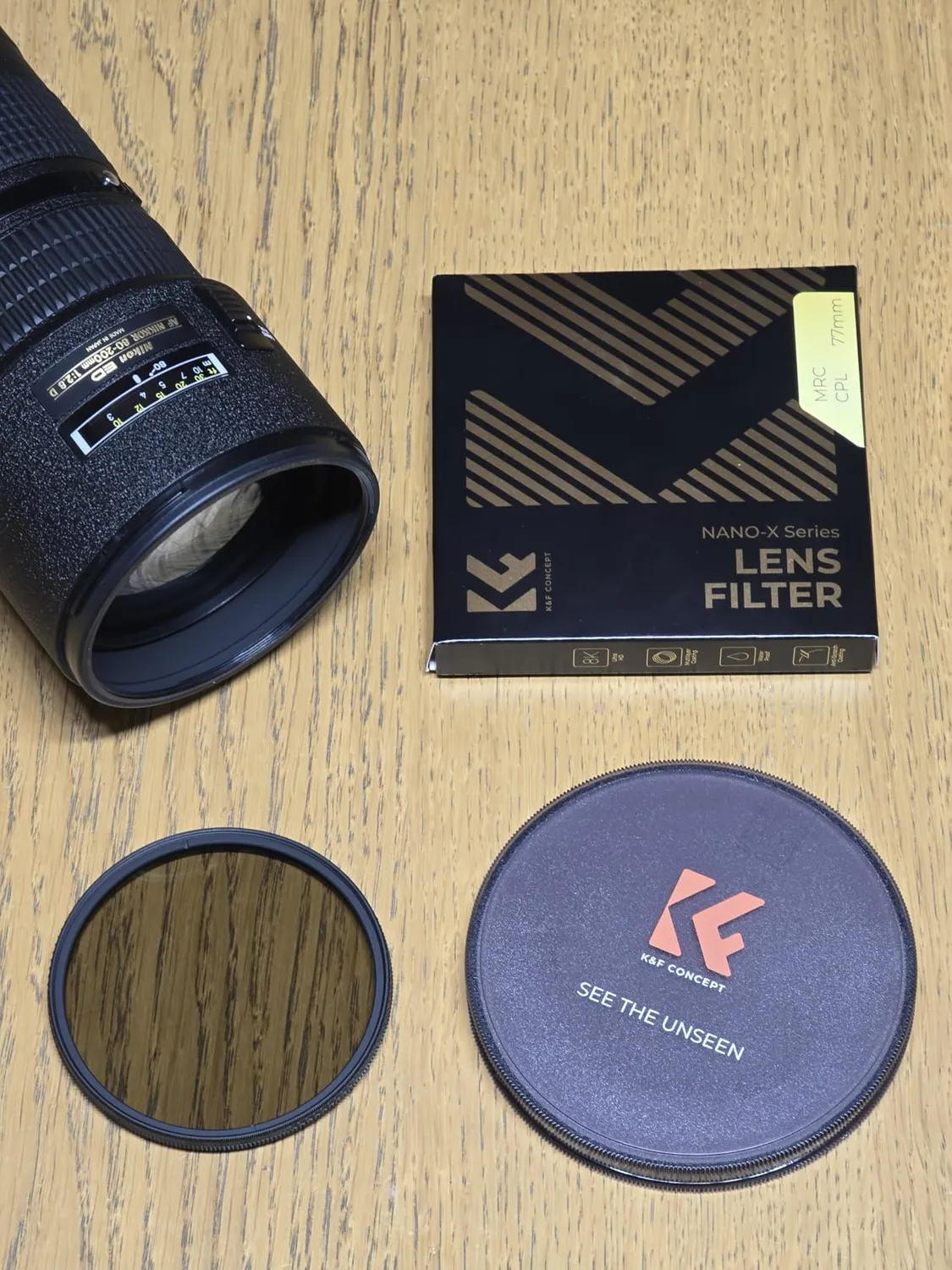 K&F Concept Nano-Xcel Filtro CPL 39mm Sottile